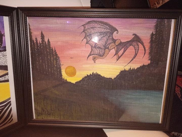 Framed Original Artwork (Prints 1-3)