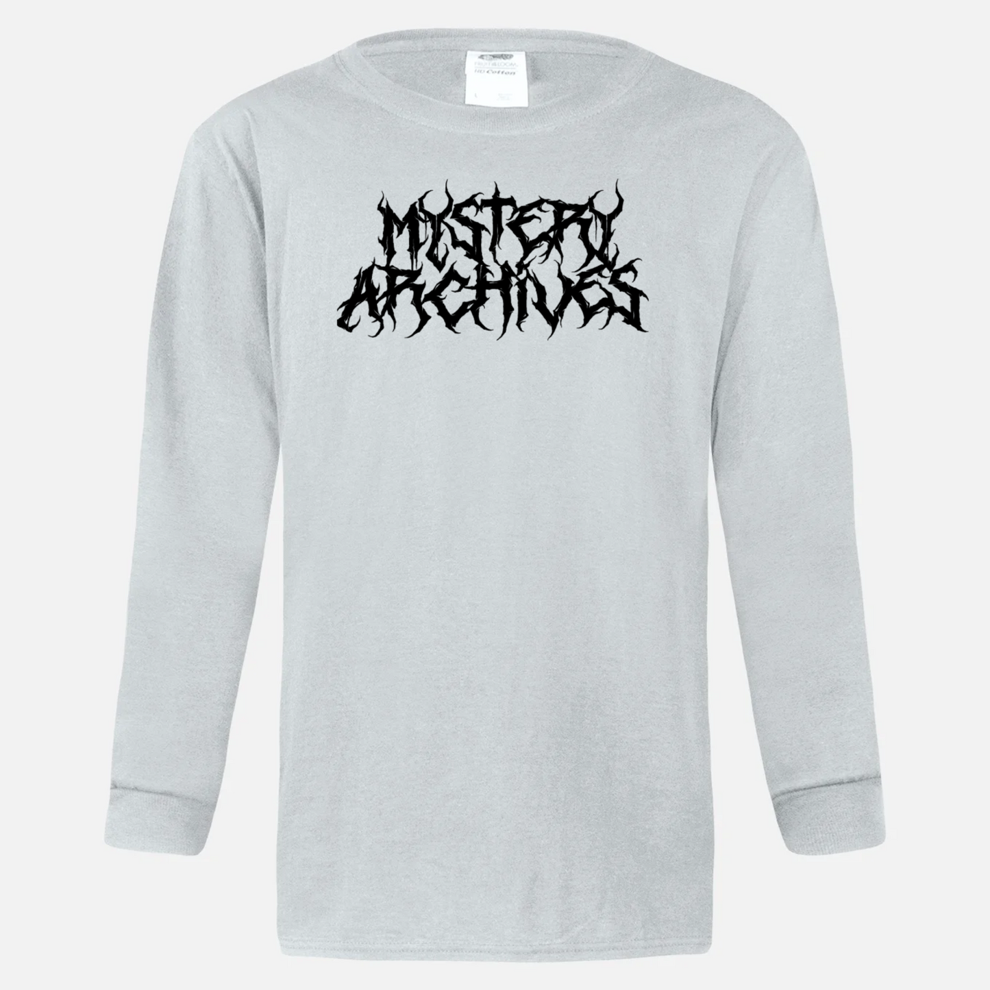 Mystery Archives "Metal Logo" Long sleeve
