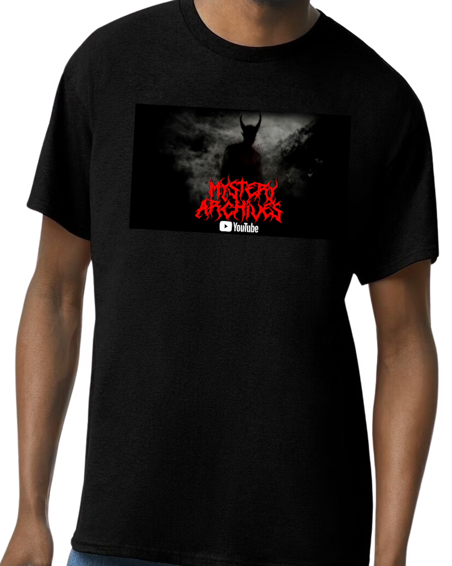 Mystery Archives Metal Logo Blood Red Devil