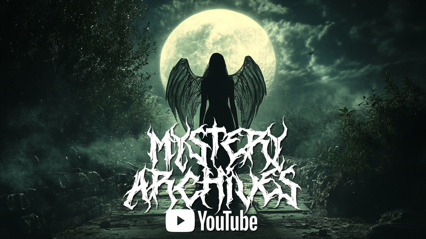Mystery Archives Metal Logo Angel or Demon Shirt