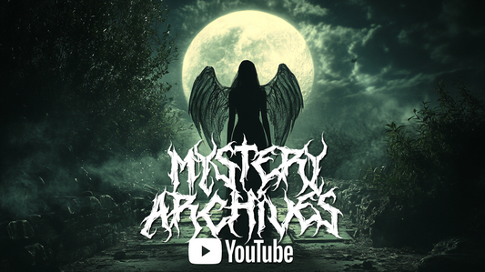 Mystery Archives Metal Logo Angel or Demon Shirt