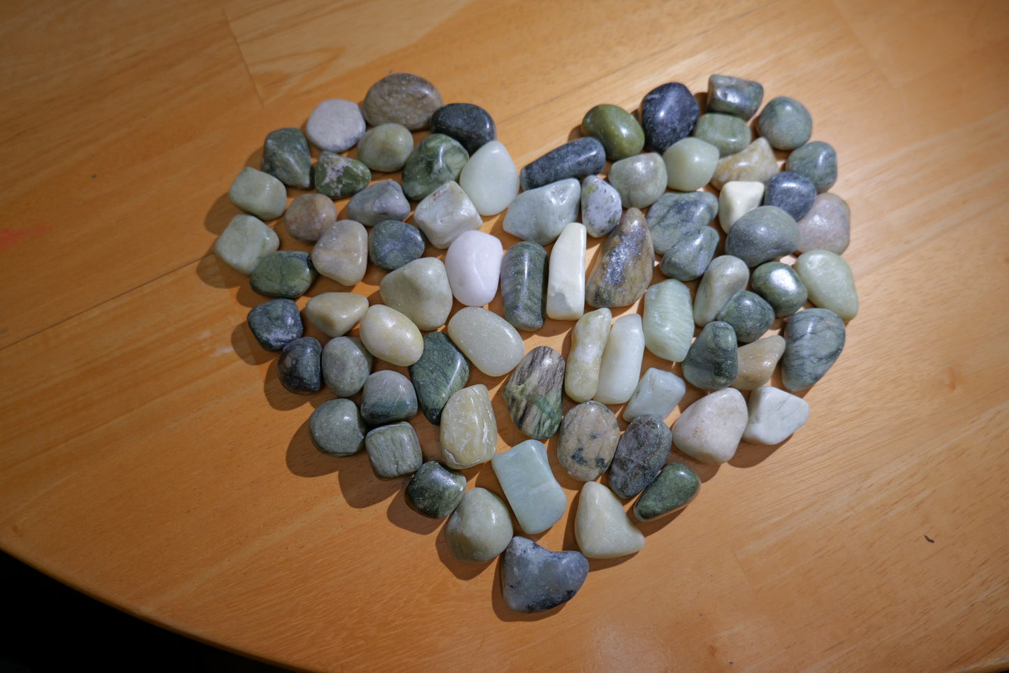 Mystery Jade Wire Wrap Pendant Necklace