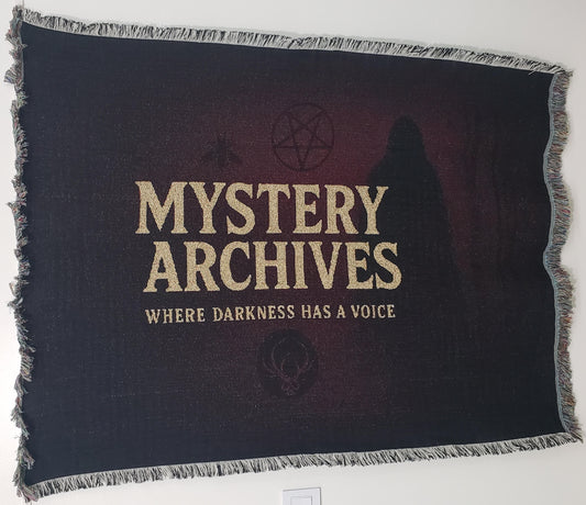 Mystery Archives Blanket - Design 2 - Size: 84" x 62"