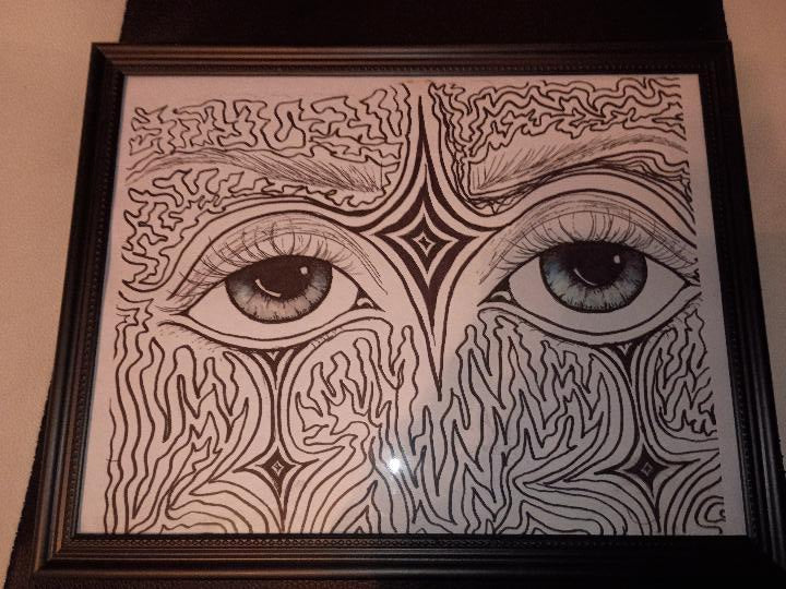 Framed Original Artwork (Prints 4-6)
