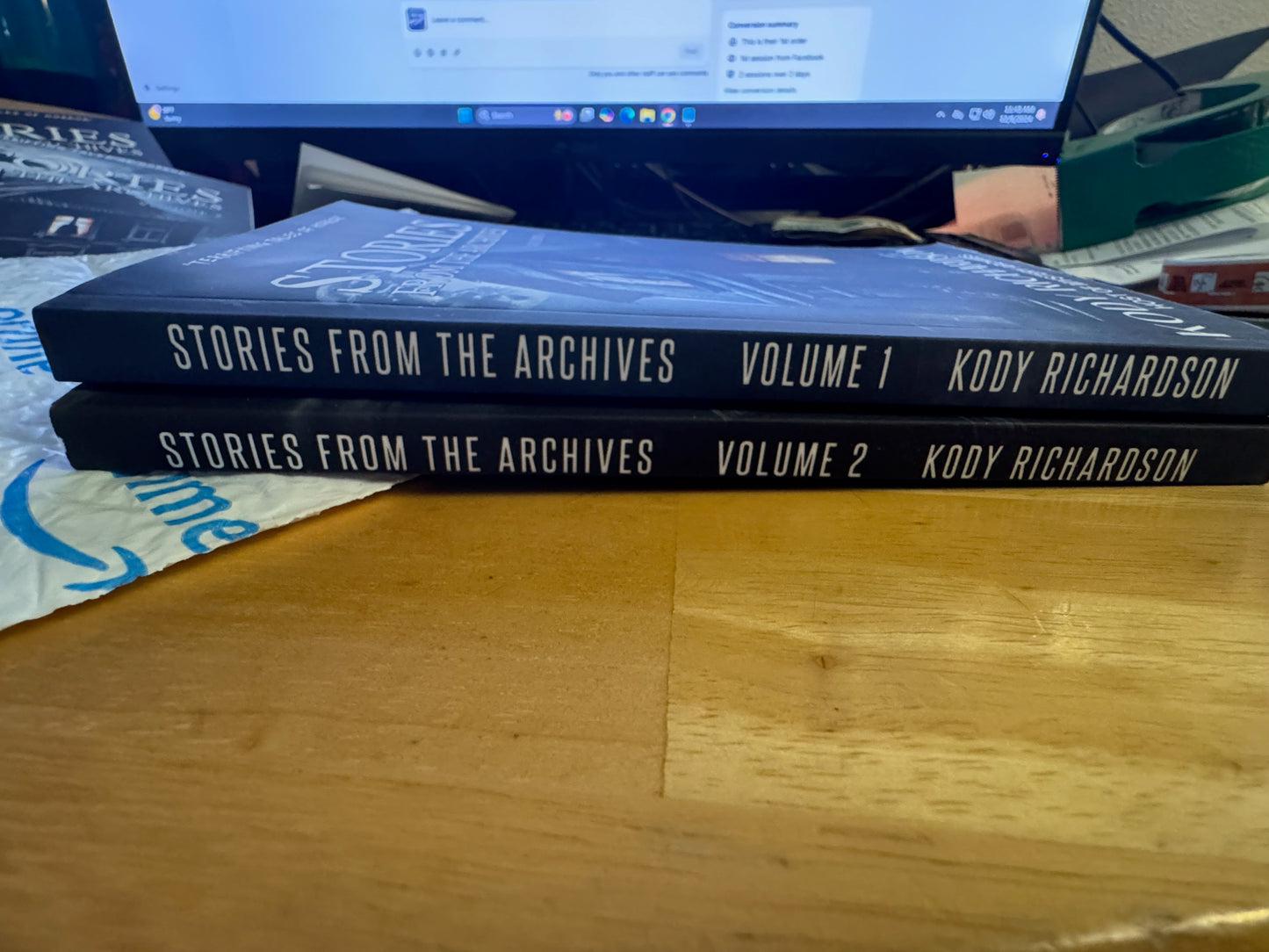 Stories From The Archives: Volumes 1 & 2 (Save & Bundle) (Signed Copies)