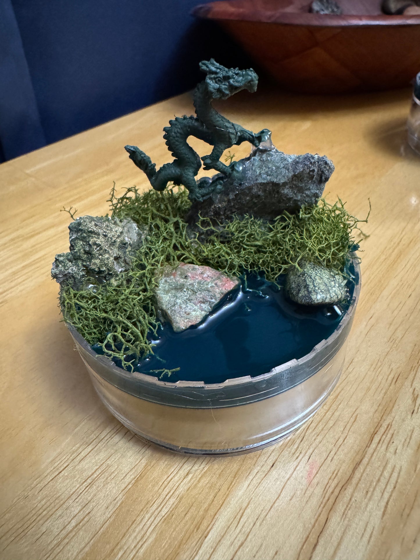 Mystery Dragon Landscape Art