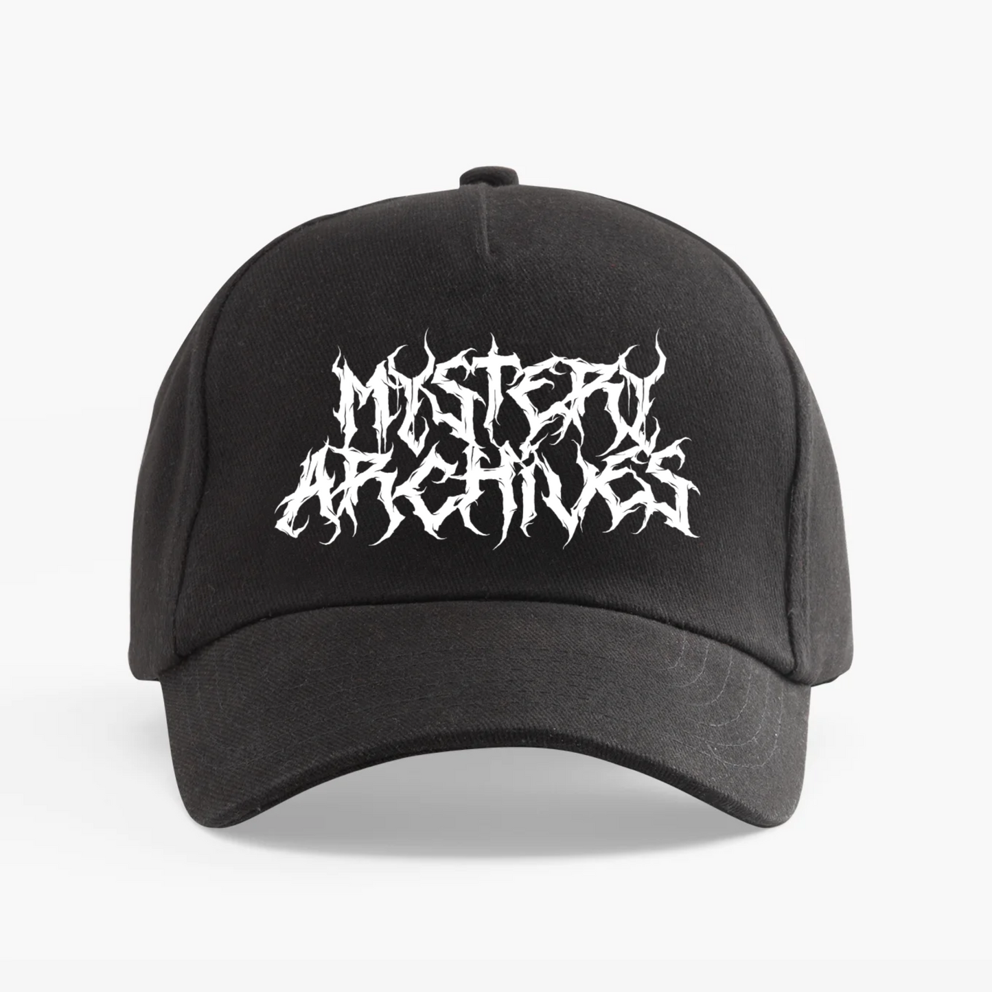 Mystery Archives "Metal Logo" Baseball Style Hat