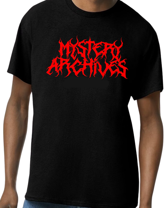 Mystery Archives Metal Logo Blood Red (No Youtube Logo)