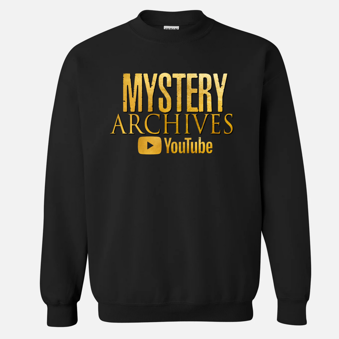 Mystery Archives Gold Design Sweatshirt Design