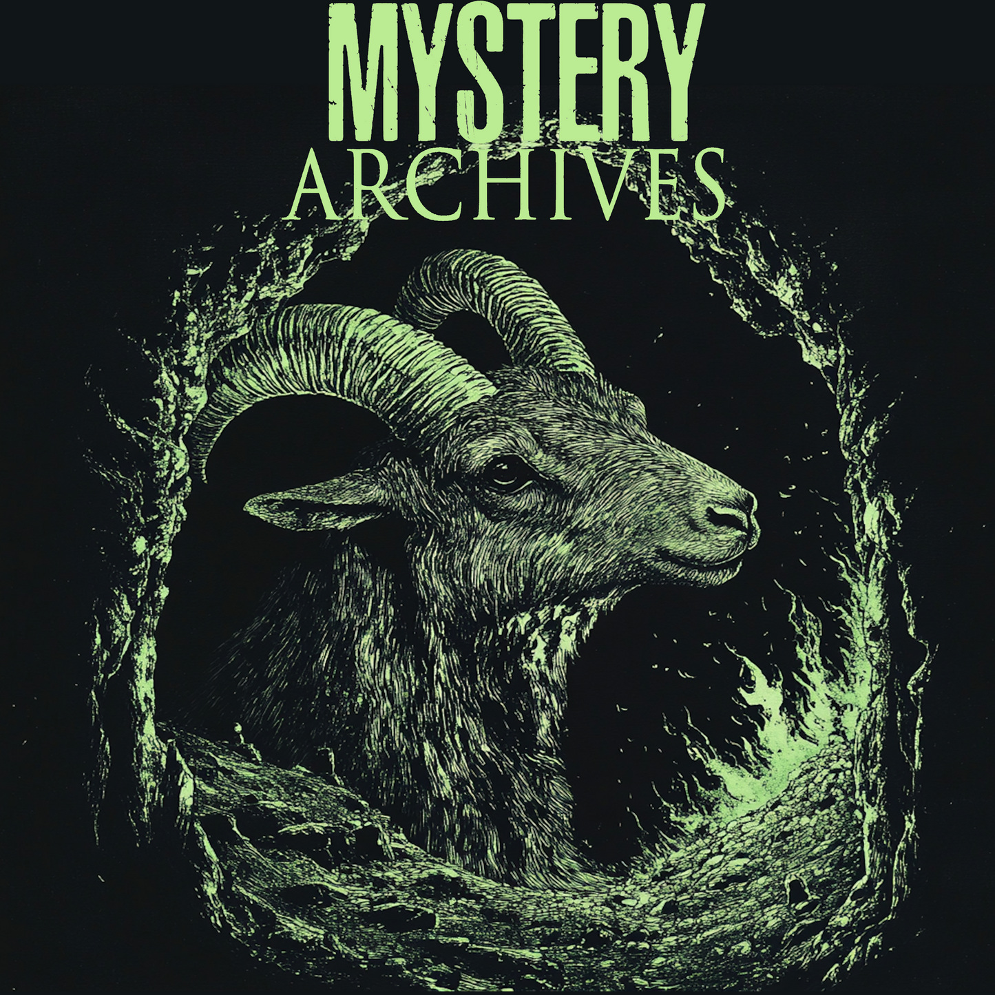 Mystery Archives "Green Goat Cave" Shirt