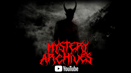 Mystery Archives Metal Logo Blood Red Devil