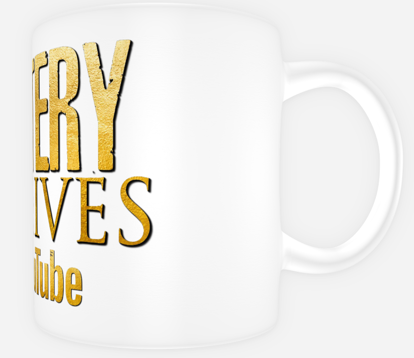 Mystery Archives Gold Design Mug