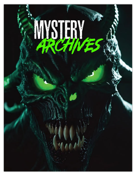 Mystery Archives Glowing Demon Poster - Green Variant