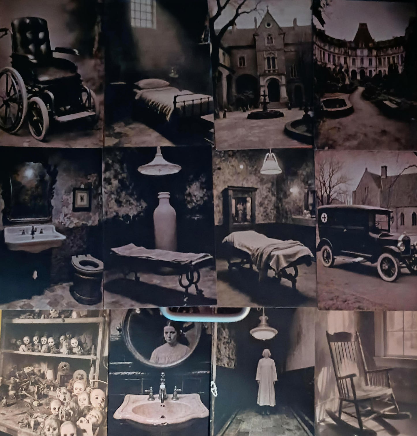 Mystery Creepy Postcard With Autograph