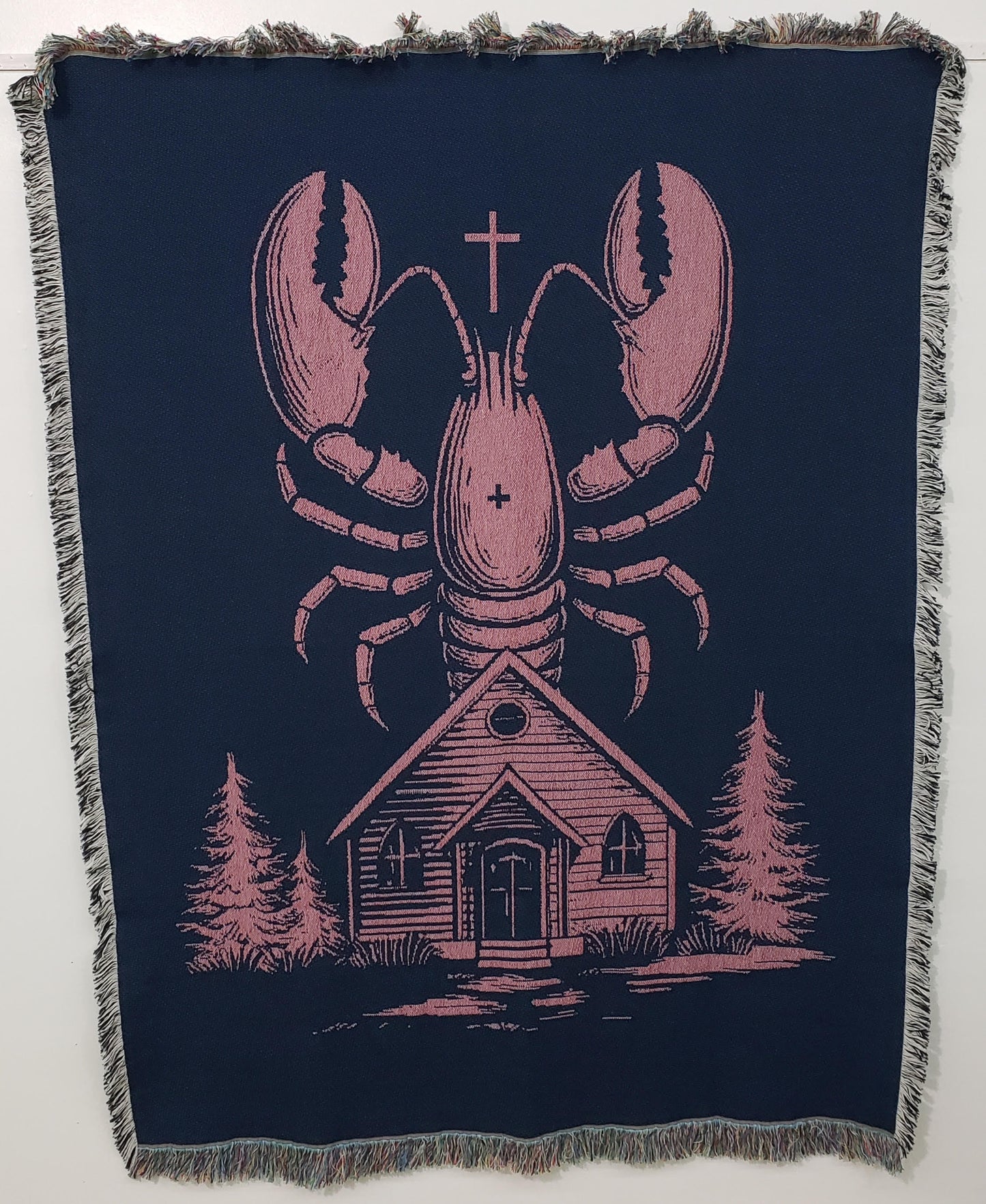 Mystery Archives Blanket - Design 4 - Cult of the Lorb - Size: 84" x 62"